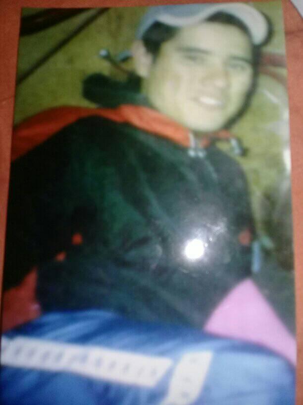 Diego Armando "Chiroga" Reinoso desaparecido en Argentina 1986